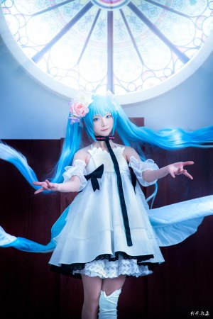 初音,MIKU,VOCOLOID,舞动精灵,COS