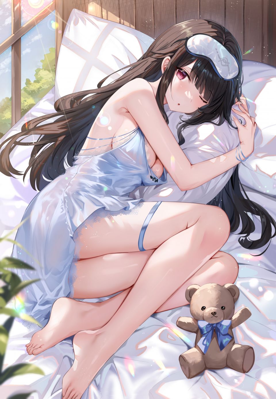 Shanguier Snowbreak:_Containment_Zone Garter Lingerie 看穿