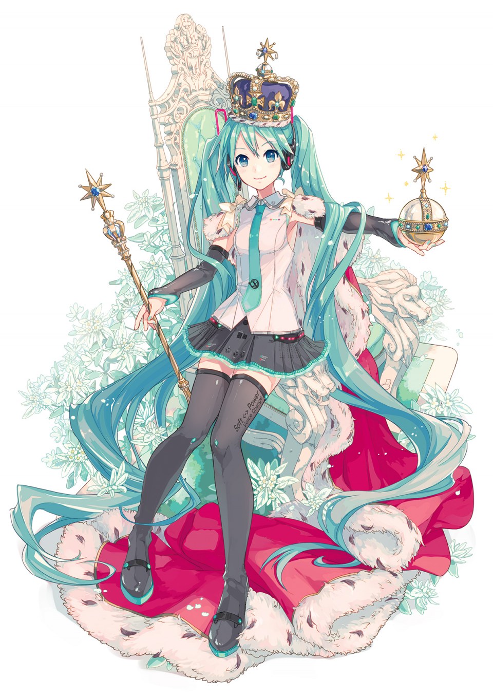 VOCALOID 初音ミク 初音ミクv4 Ixima Single 長身像 视线正对 前发