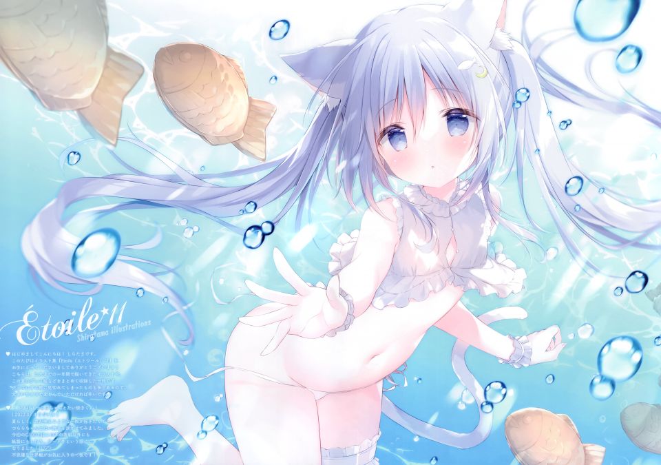 しらたま 原创 兽耳 猫娘 萝莉 长发 双马尾 Scan