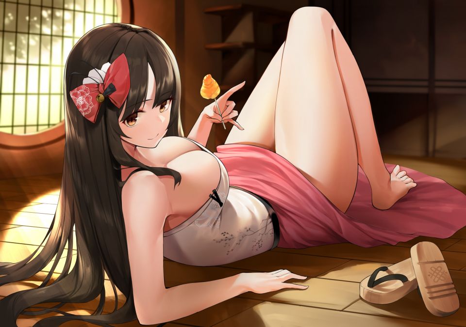 Star741 原创 铃 棕色眼 茶发 汉服 Cleavage 长发