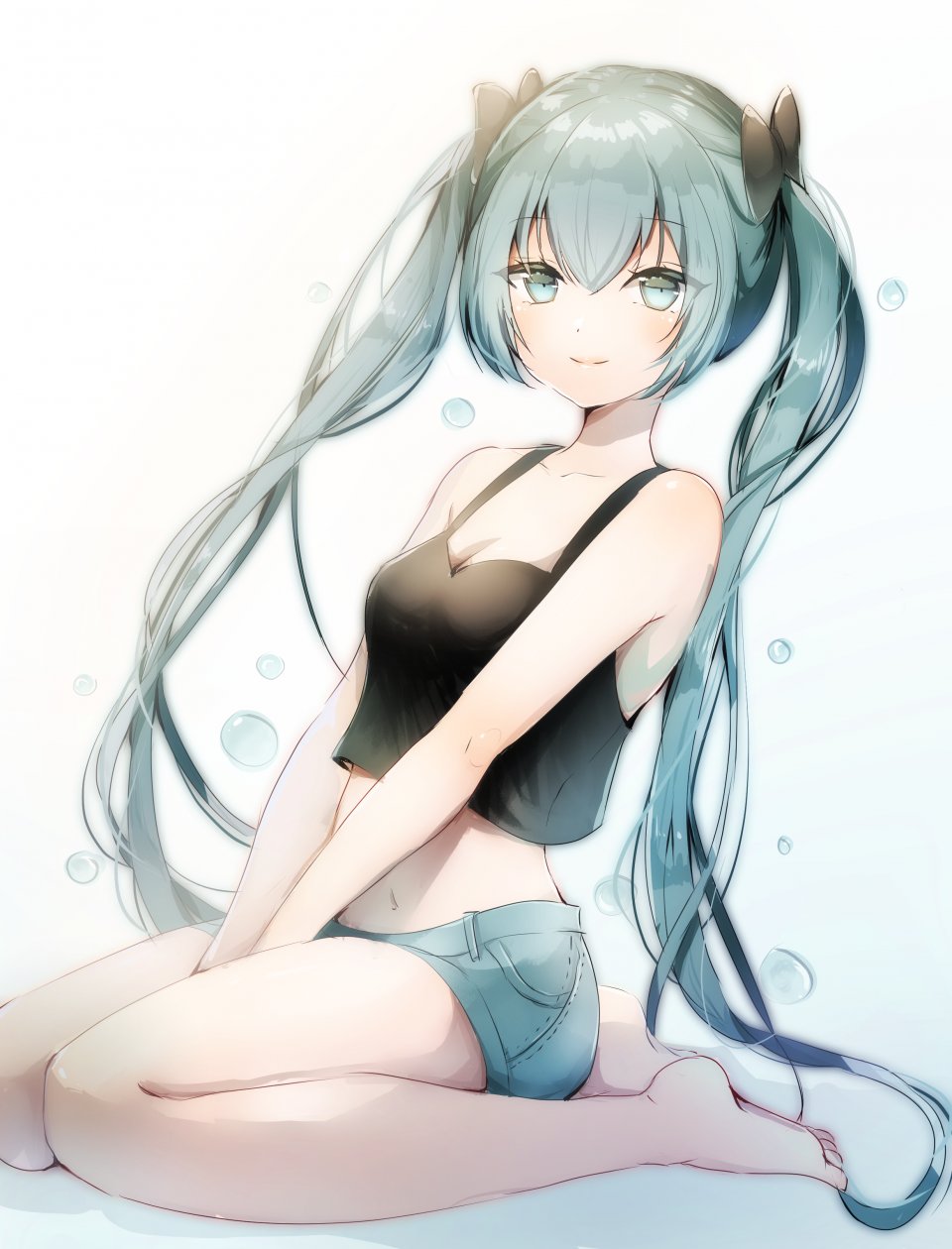 Kopunko 初音ミク VOCALOID Cleavage