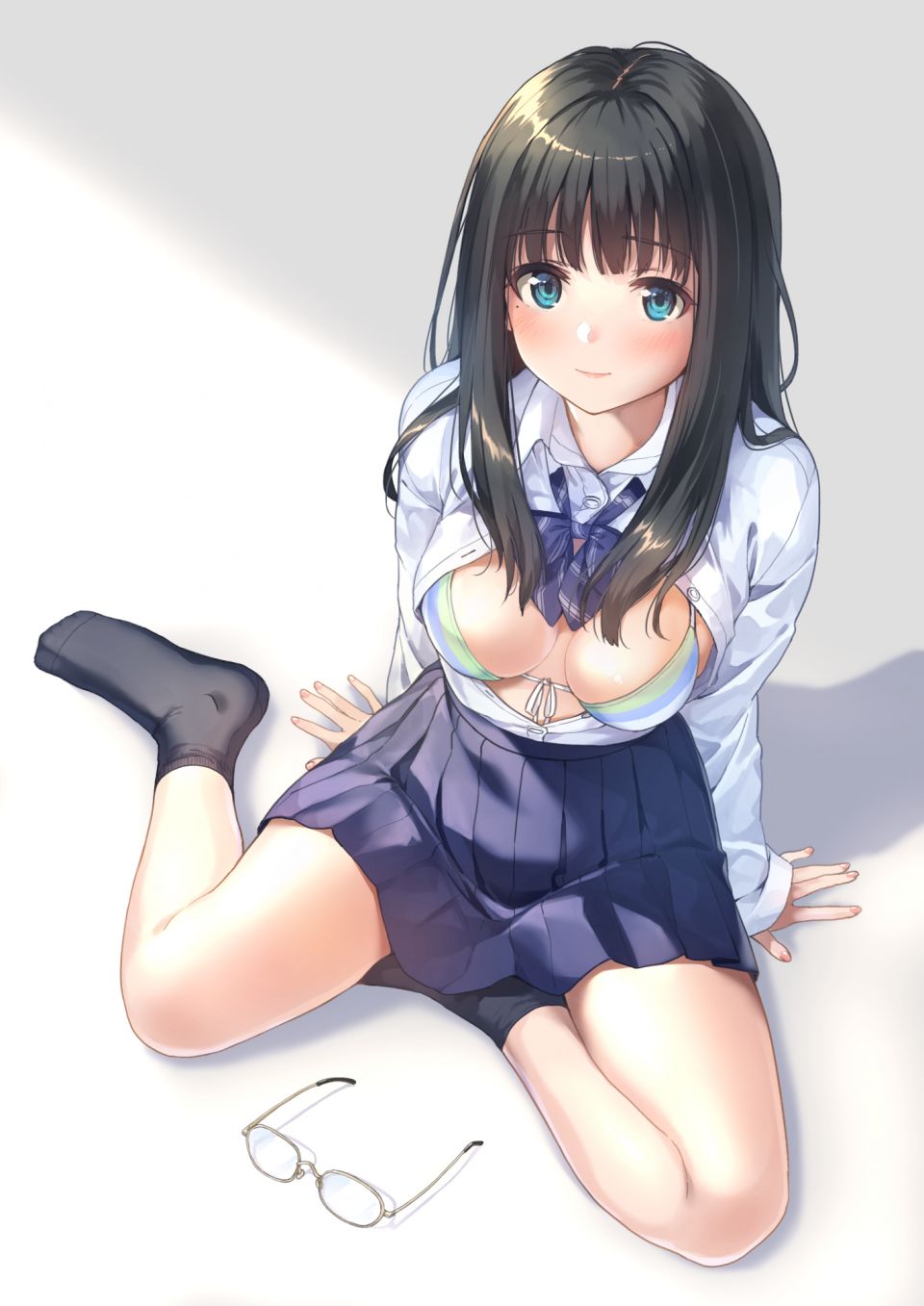 Unasaka Bra 眼鏡 制服