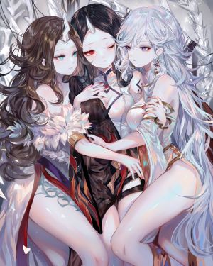 sheya,cleavage,和服,tattoo,百合