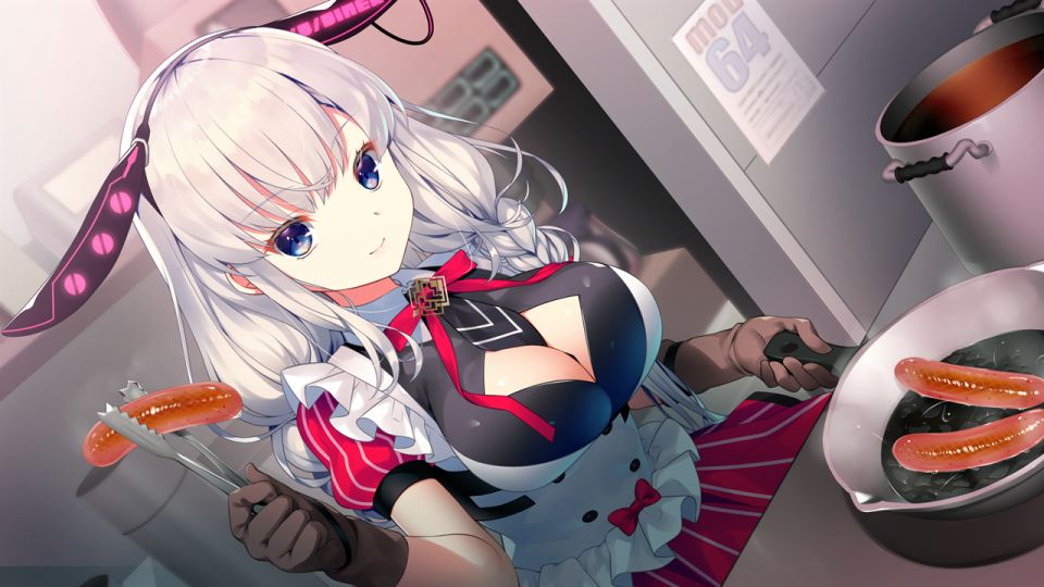 Pero Unica_La-speranza 原创 Re:d_Cherish 游戏CG 围裙 前发 碧眼