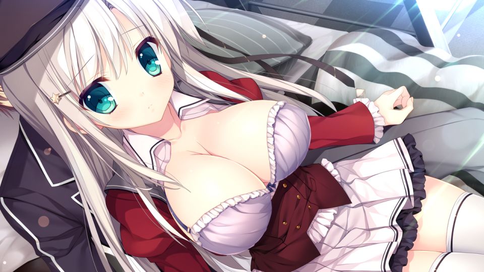 Mitha 神咲エリサ 春音アリス＊グラム 原创 游戏CG 前发 脸红 Bra