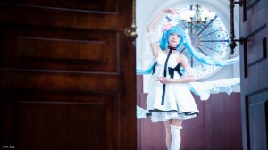 初音,MIKU,VOCOLOID,舞动精灵,COS