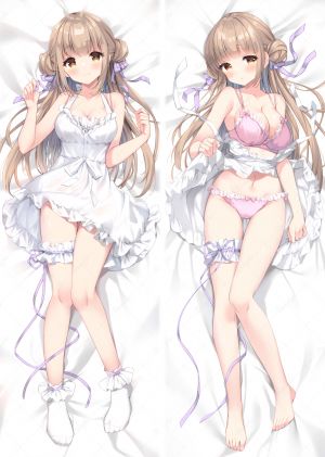 恋小いろり,watermark,bra,抱枕,连衣裙,garter,胖次,看穿,掀裙,夏装