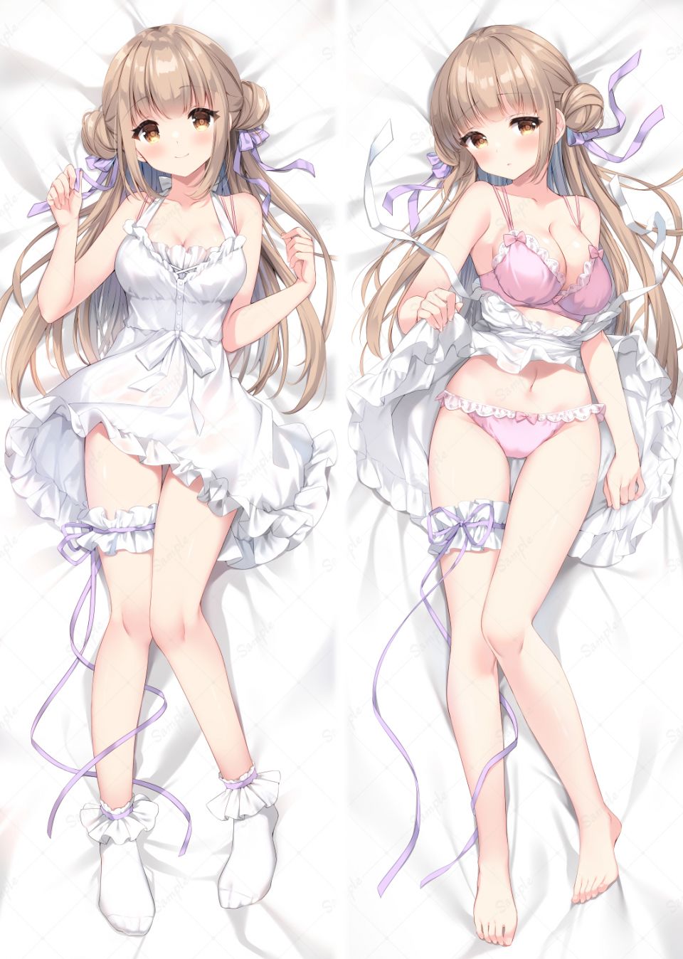 恋小いろり Watermark Bra 抱枕 连衣裙 Garter 胖次 看穿