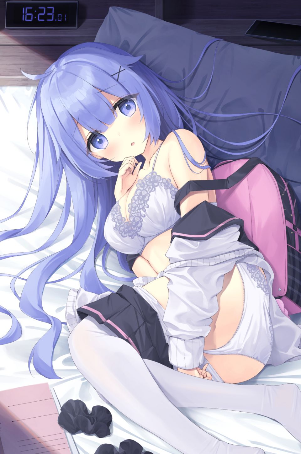 皐月ゆきみ Unicorn 碧蓝航线 Bra Cleavage 胖次 黑丝 制服