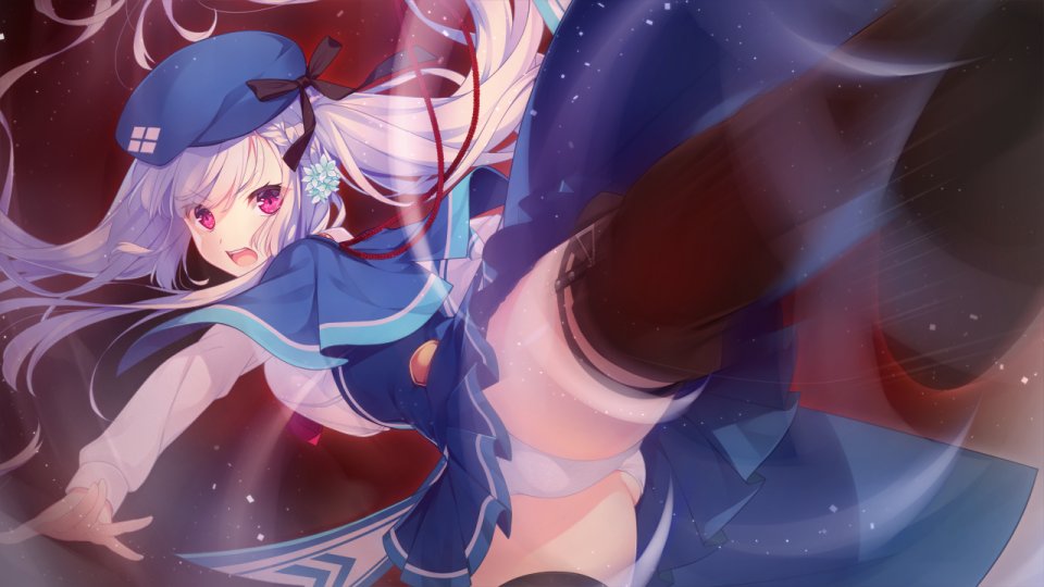 Pero うすめ四郎 風嶺茉莉花 原创 白刃きらめく恋調べ 游戏CG 前发 黑丝