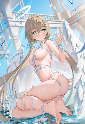 ほうき星,天使,garter,No-Bra,胖次,翅膀